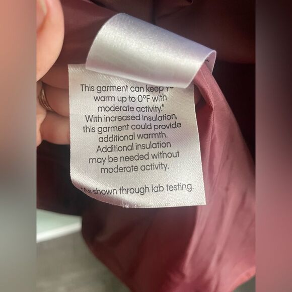 Andrew Marc Fur Lined Mid Length Winter Ski Pink Puffer Coat Parka Sz XXL - Picture 7 of 7